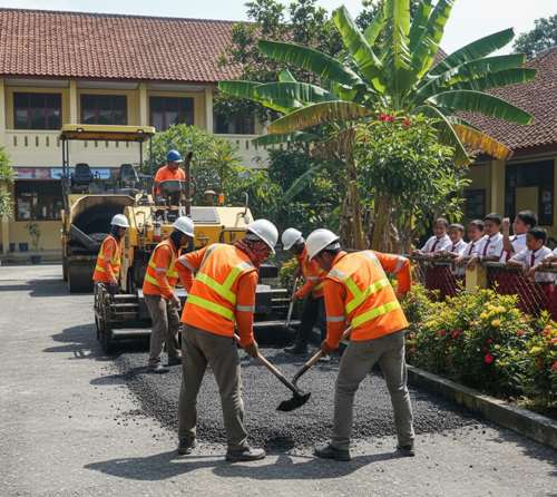 jasa pengaspalan cikarang murah