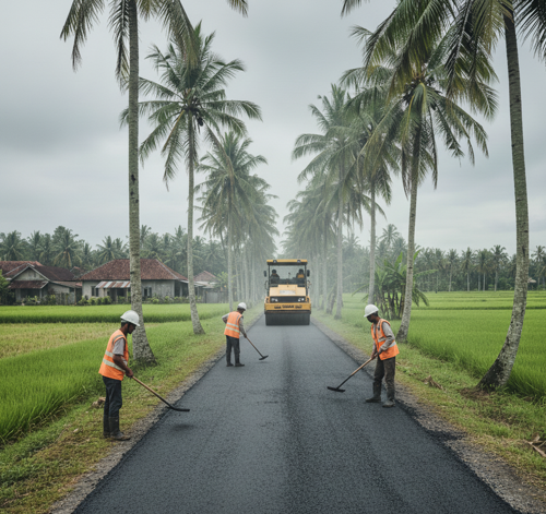 Harga Aspal Semarang Per m2, Ton, Terbaru Dan Murah 
