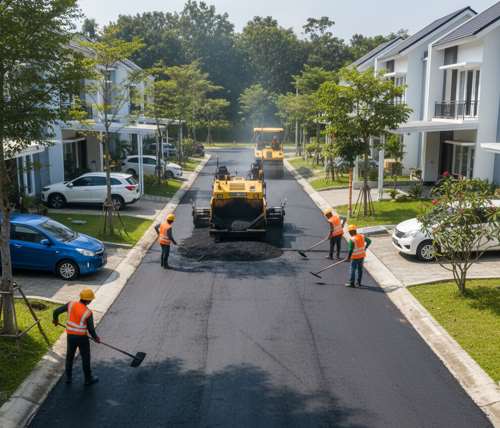 jasa pengaspalan hotmix bogor