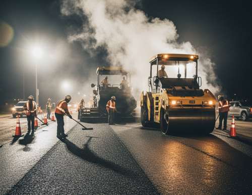 aspal jalan tangerang