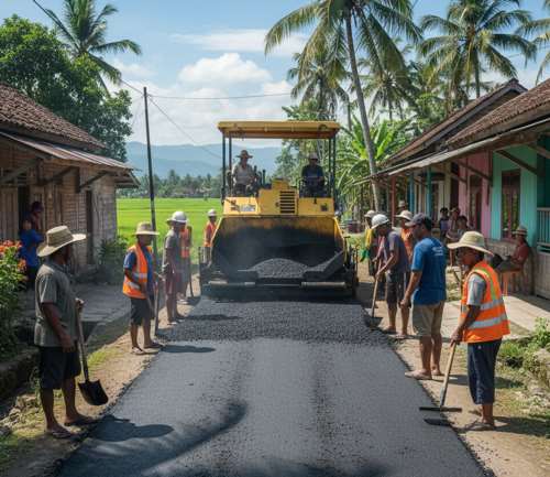 harga jasa pengaspalan serang permeter persegi