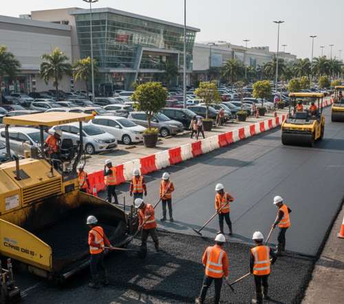 jasa pengaspalan mall majalengka