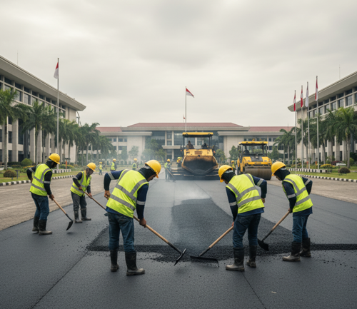 harga perbaikan jalan karawang 