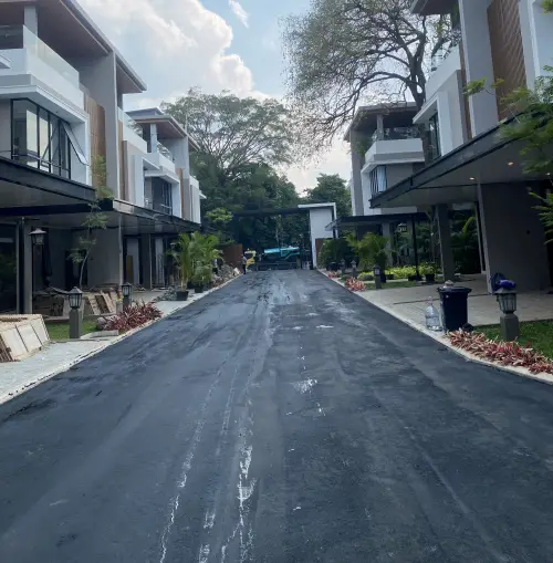 Jasa perbaikan jalan dan pengaspalan hotmix