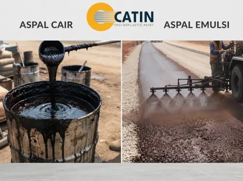 Perbedaan aspal cair dan aspal emulsi untuk pekerjaan pengaspalan